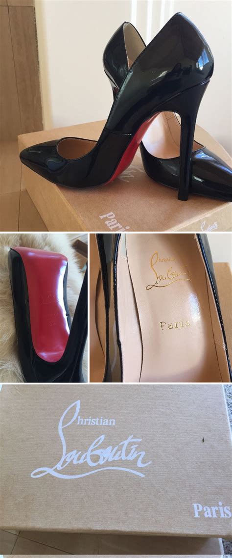 how to tell if louboutin shoes are fake|authentic christian louboutin heels.